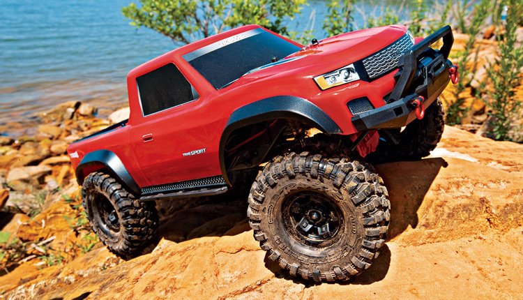 Traxxas TRX4 Sport in action